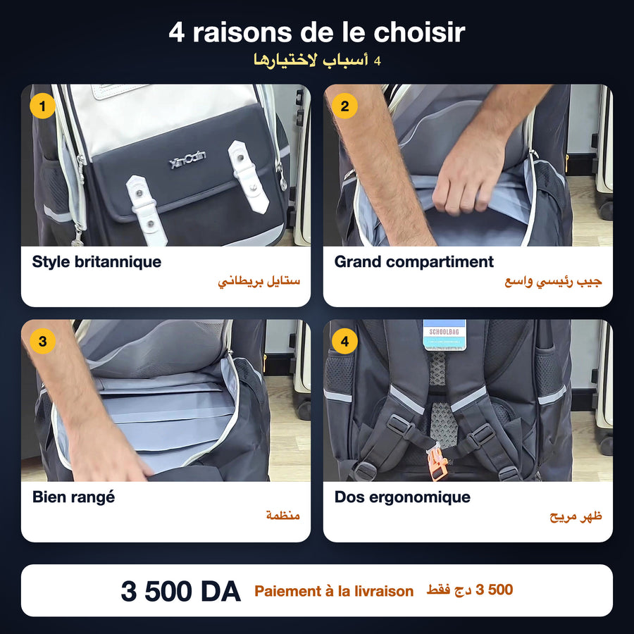 Cartable britannique : 4 raisons de le choisir