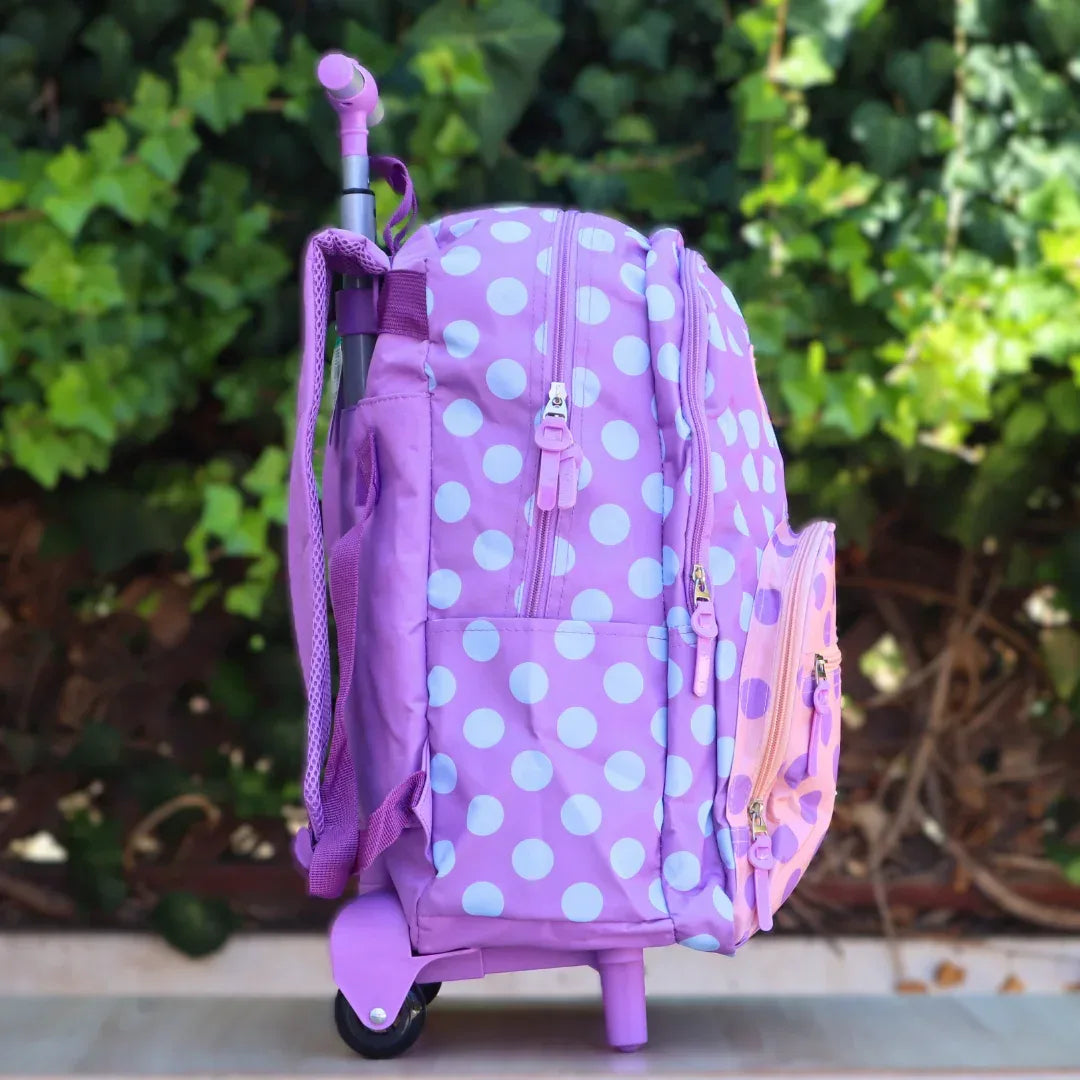 Sac a Dos chariot avec Roulettes scolaire - Backpack dz