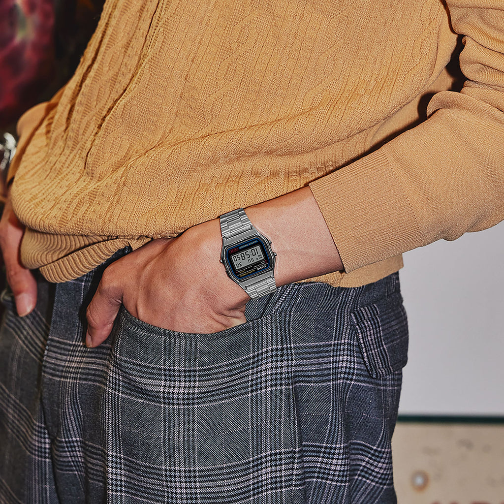 Casio A158WA-1 portée au poignet