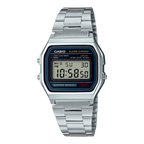 Montre Casio A158WA-1 digitale bracelet acier