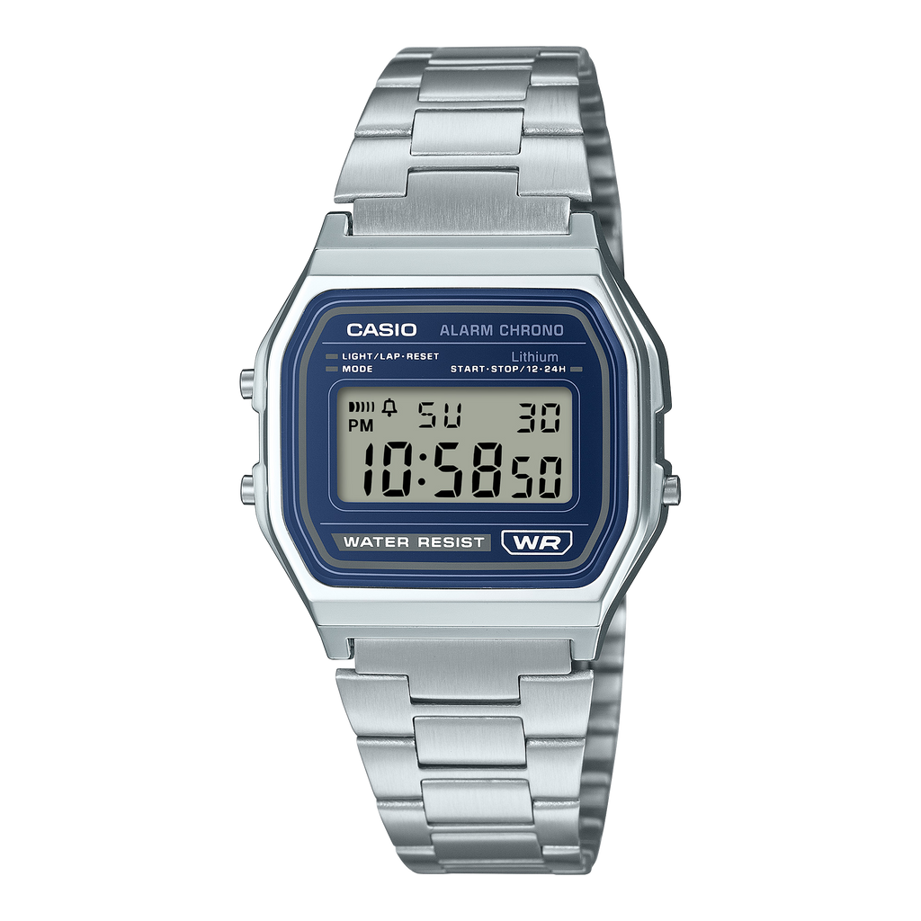 Montre Casio A158WEA-2 digitale bleue