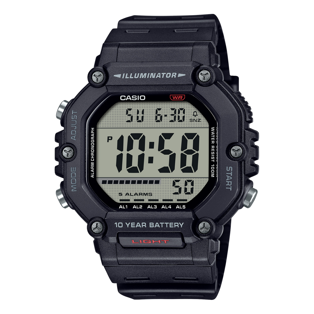 Montre Casio AE-1600H-1A noire