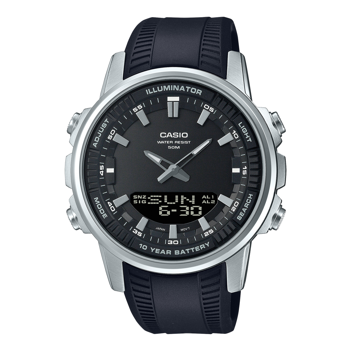 Montre Casio AMW-880-1A bracelet résine