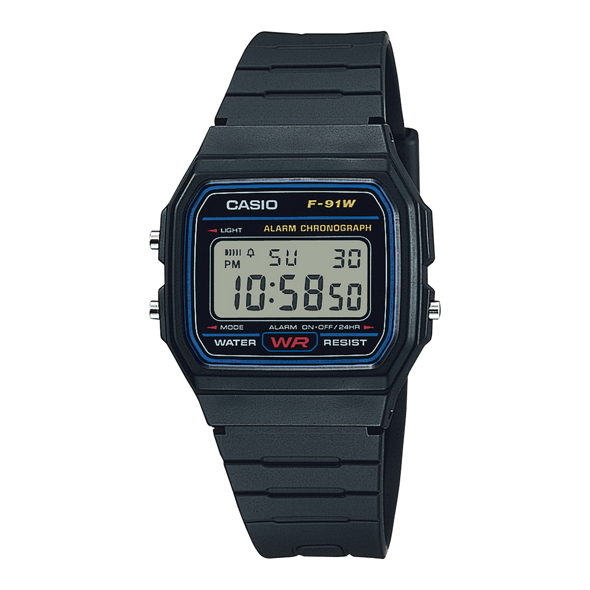 Montre Casio F-91W-1 digitale noire