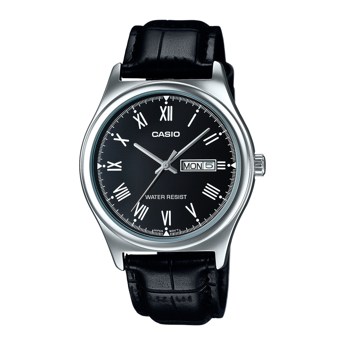 Montre Casio MTP-V006L-1B bracelet cuir noir