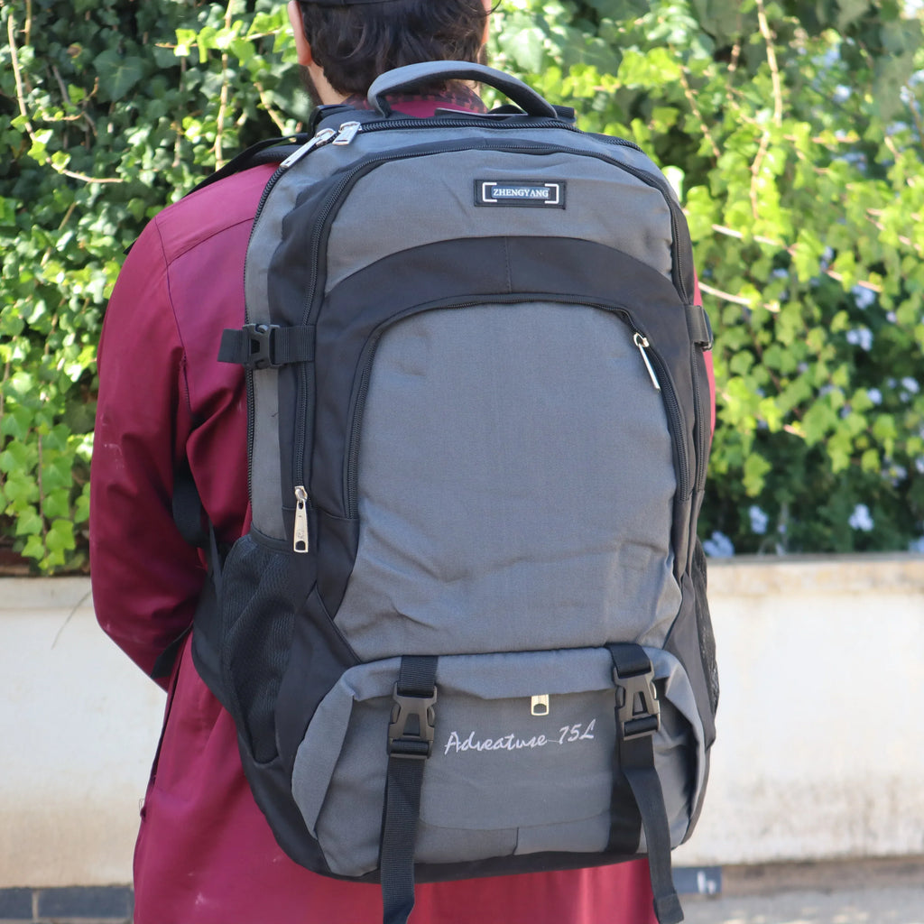 Sac a Dos Randonnée, Camping tissu résistant imperméable 75 L - Backpack dz