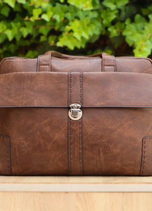 Cartable Cuir PU Classique jeep