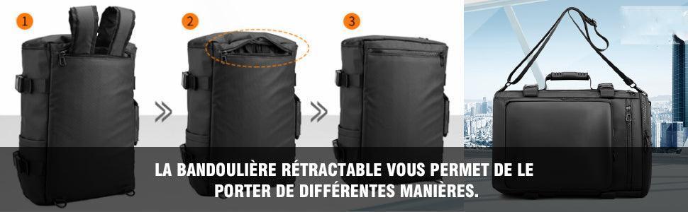 Sac a Dos Cartable avec Bandoulière 3 en 1 - Backpack dz