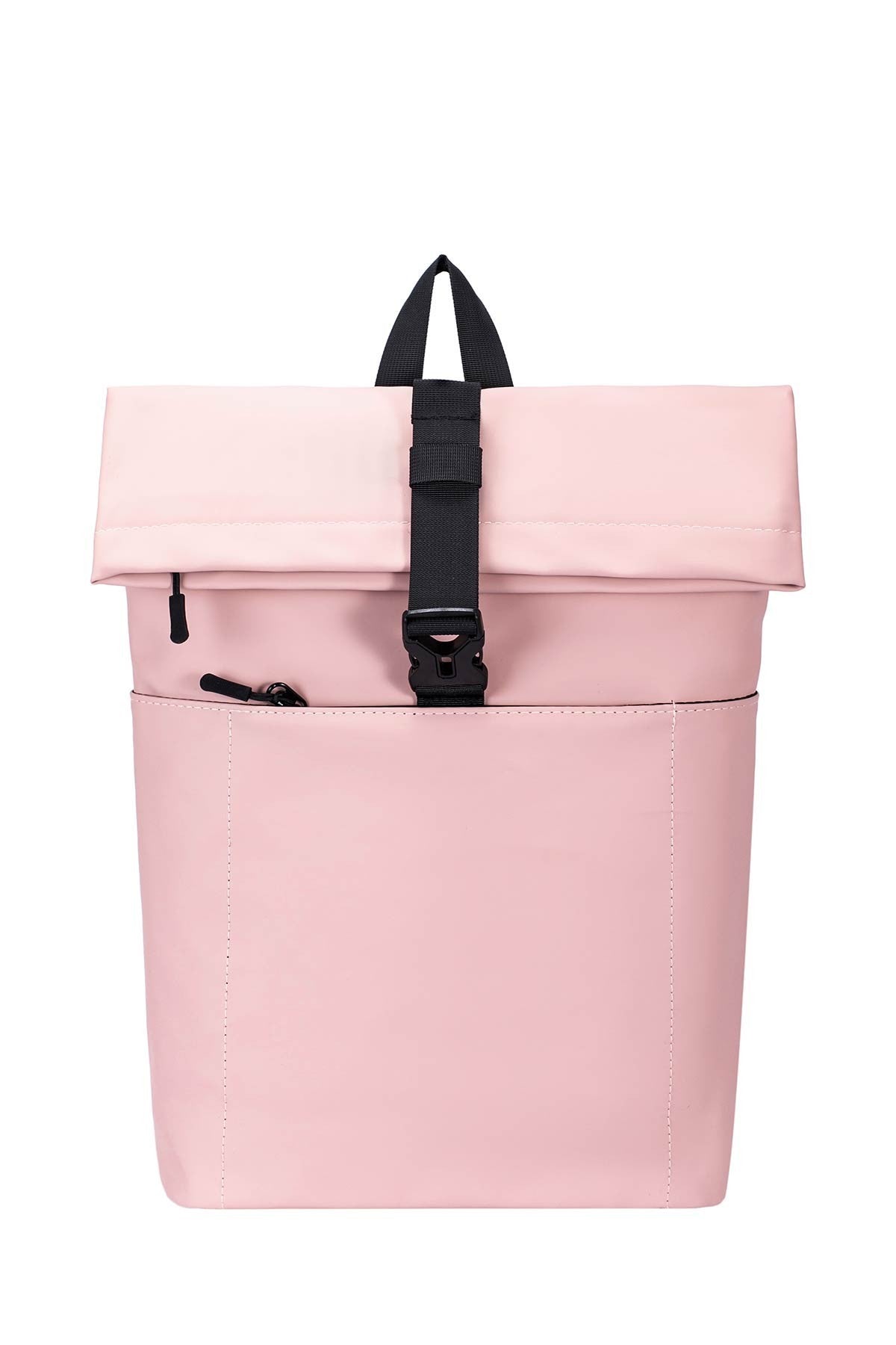 Sac à dos enroulé casual rose