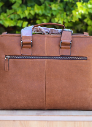Cartable en Cuir Véritable