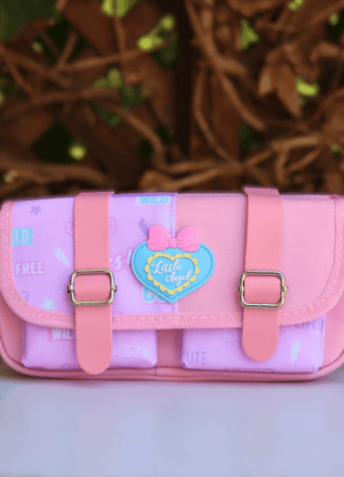 Pack scolaire fille – Sac à dos + trousse assortie