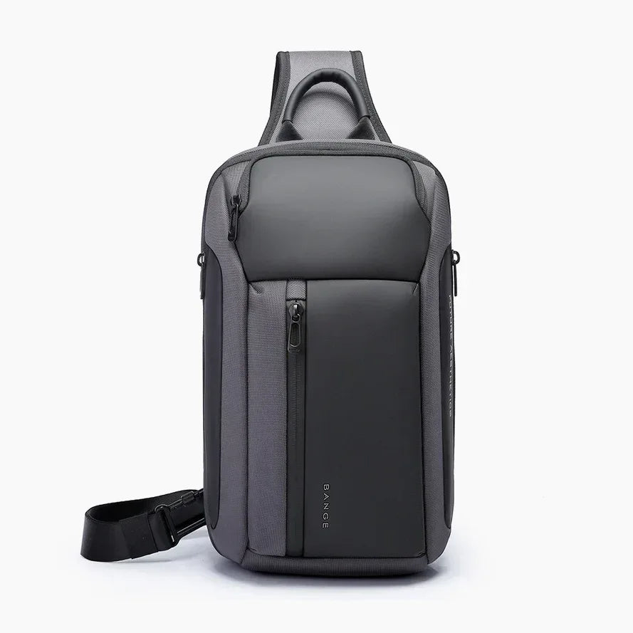 Sac Bandoulière Homme BANGE – Compact, Élégant et Résistant 7566 - Backpack dz