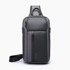 Sac Bandoulière Homme BANGE – Compact, Élégant et Résistant 7566 - Backpack dz