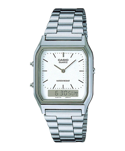 CASIO Vintage Duo – Design classique & double affichage