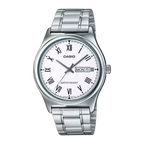Montre Homme CASIO Acier – Classique, Solide et Intemporelle V006D
