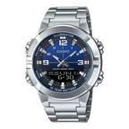 Casio – Montre pour homme en acier inoxydable – analogique /numérique - Backpack dz