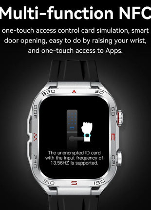 NAVIFORCE - Montre Connectée Haute Performance & Design Sport -Technologie avancée, santé sous contrôle.