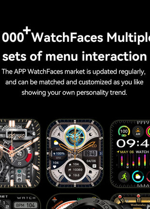 NAVIFORCE - Montre Connectée Haute Performance & Design Sport -Technologie avancée, santé sous contrôle.