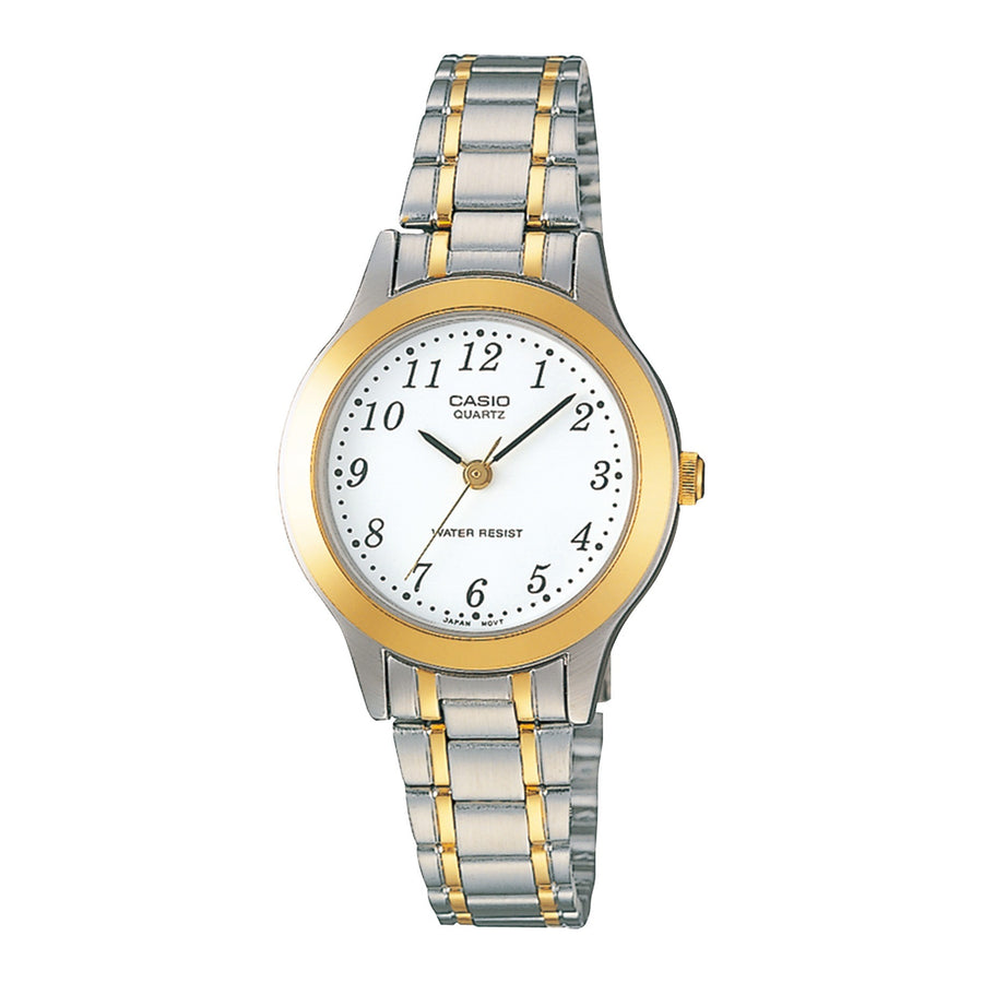 Casio LTP-1128G-7BRDF cadran blanc