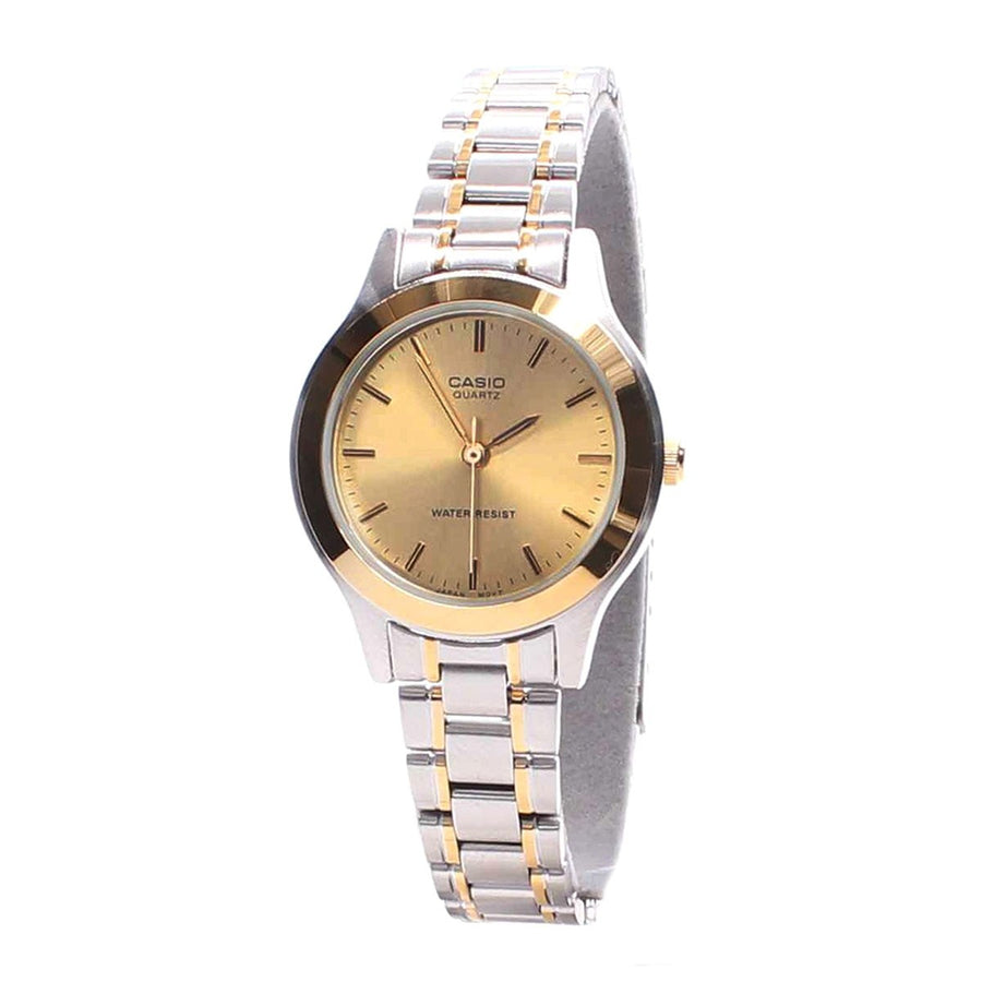 Casio LTP-1128G or vue de biais