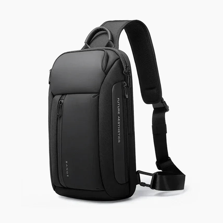 Sac Bandoulière Homme BANGE – Compact, Élégant et Résistant 7566 - Backpack dz