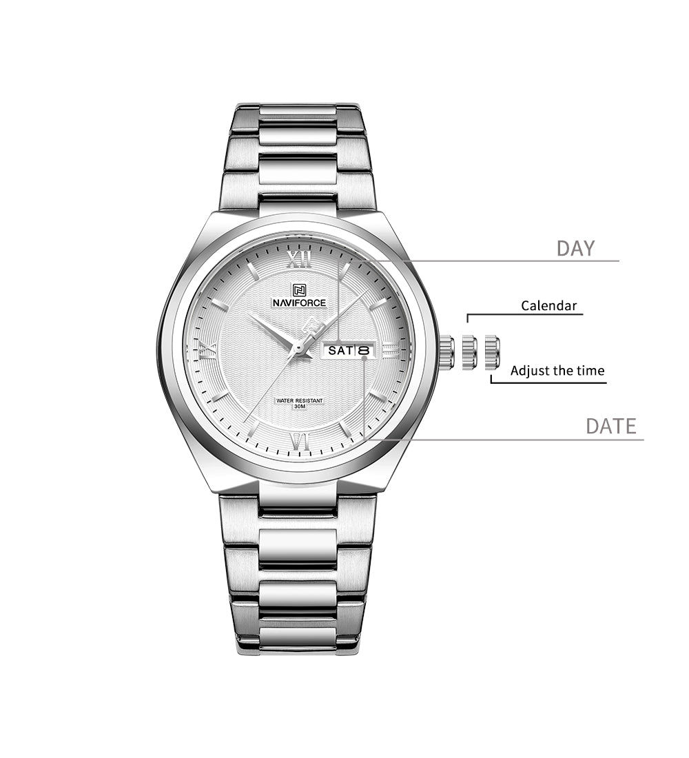 Montre homme en acier inoxydable Original NAVIFORCE NF8030