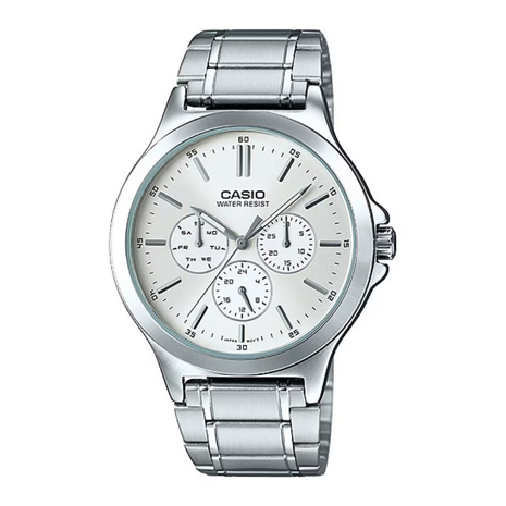 Montre Homme CASIO – Acier Inoxydable & Style Raffiné V300