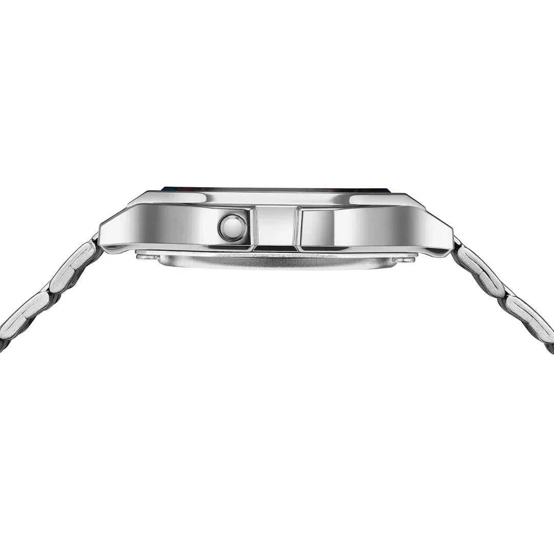 Montre Digitale Acier A158WA – Autonomie 7 Ans & Chronomètre 1/100s - Backpack dz