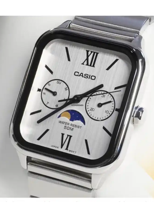 Montre Homme CASIO Phase de Lune – Acier Inoxydable & Style Distinctif M305D-1