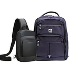 Pack 2 pièces : Sac à dos Marcelo + Sacoche - Backpack dz