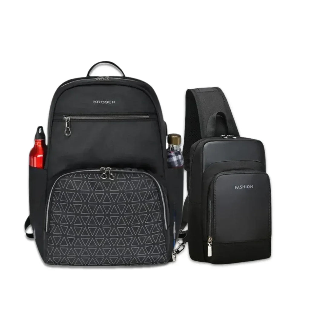 Pack Urbain Essentiel – Sac à dos + Sling bag - Backpack dz