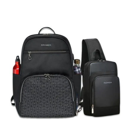 Pack Urbain Essentiel – Sac à dos + Sling bag