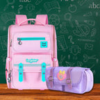 Pack scolaire fille – Sac à dos + trousse assortie - Backpack dz