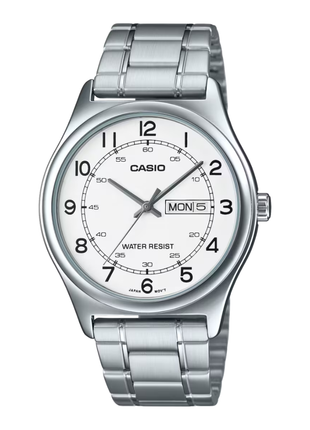 Montre Homme CASIO Acier – Classique, Solide et Intemporelle V006D
