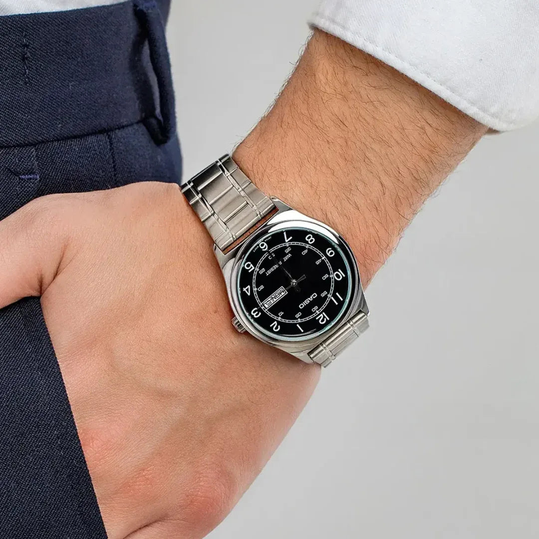 Montre Homme CASIO Acier – Classique, Solide et Intemporelle V006D - Backpack dz