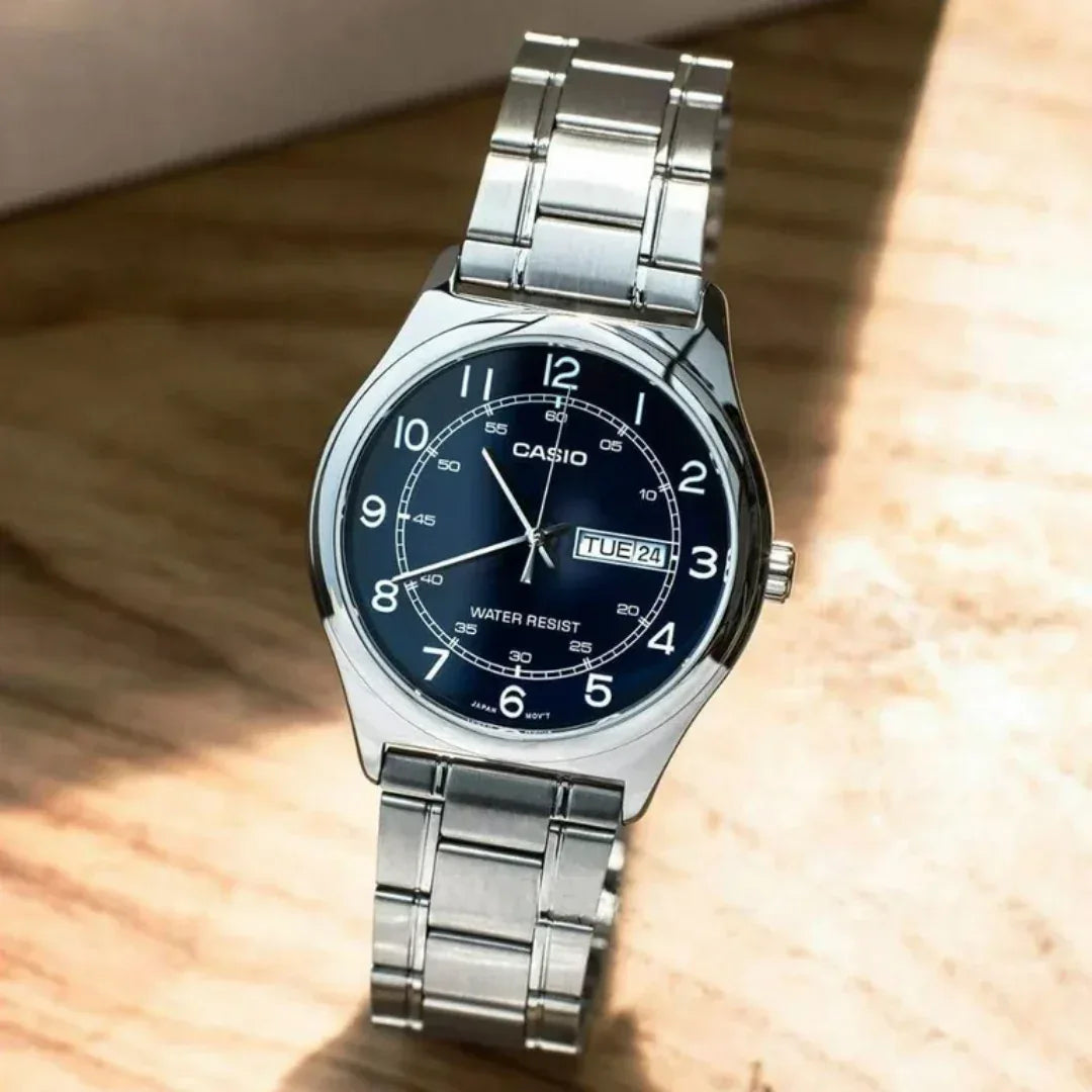 Montre Homme CASIO Acier – Classique, Solide et Intemporelle V006D - Backpack dz