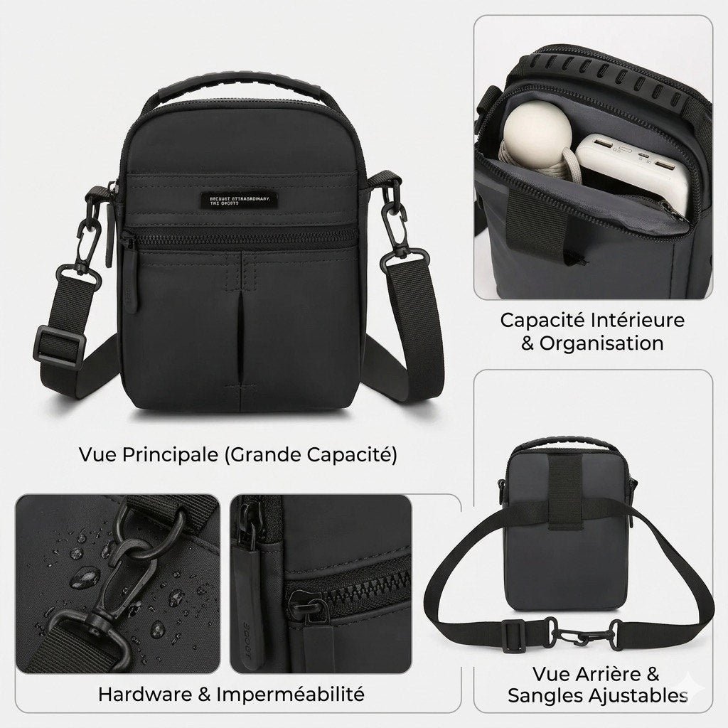 حقيبة صغيرة متعددة الجيوب