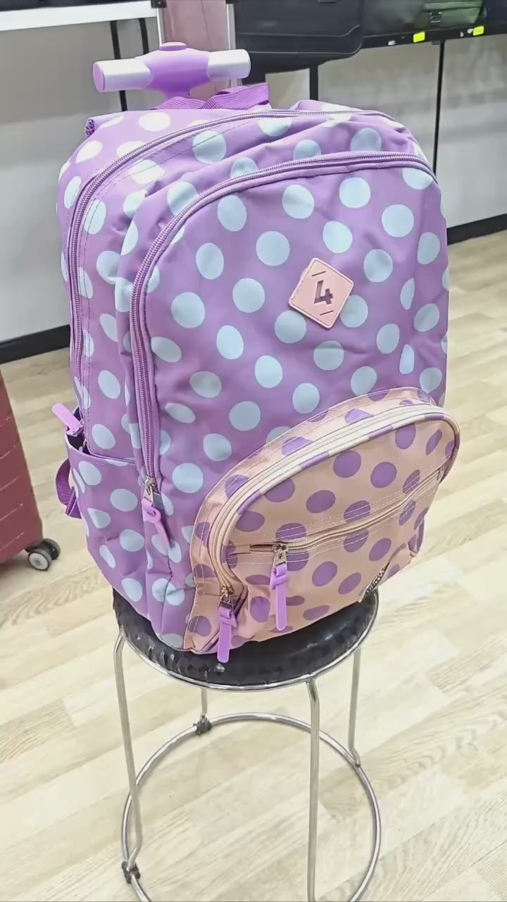 Sac a Dos chariot avec Roulettes scolaire
