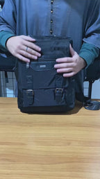 حقيبة ظهر كلاسيكية للكمبيوتر المحمول والسفر من VIDEN KING 