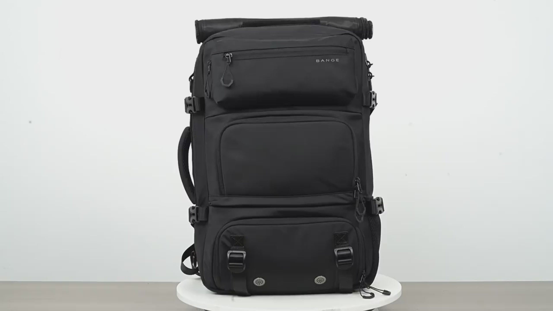 Sac à dos de voyage BANGE 3 en 1 Antivol avec bandoulière amovible