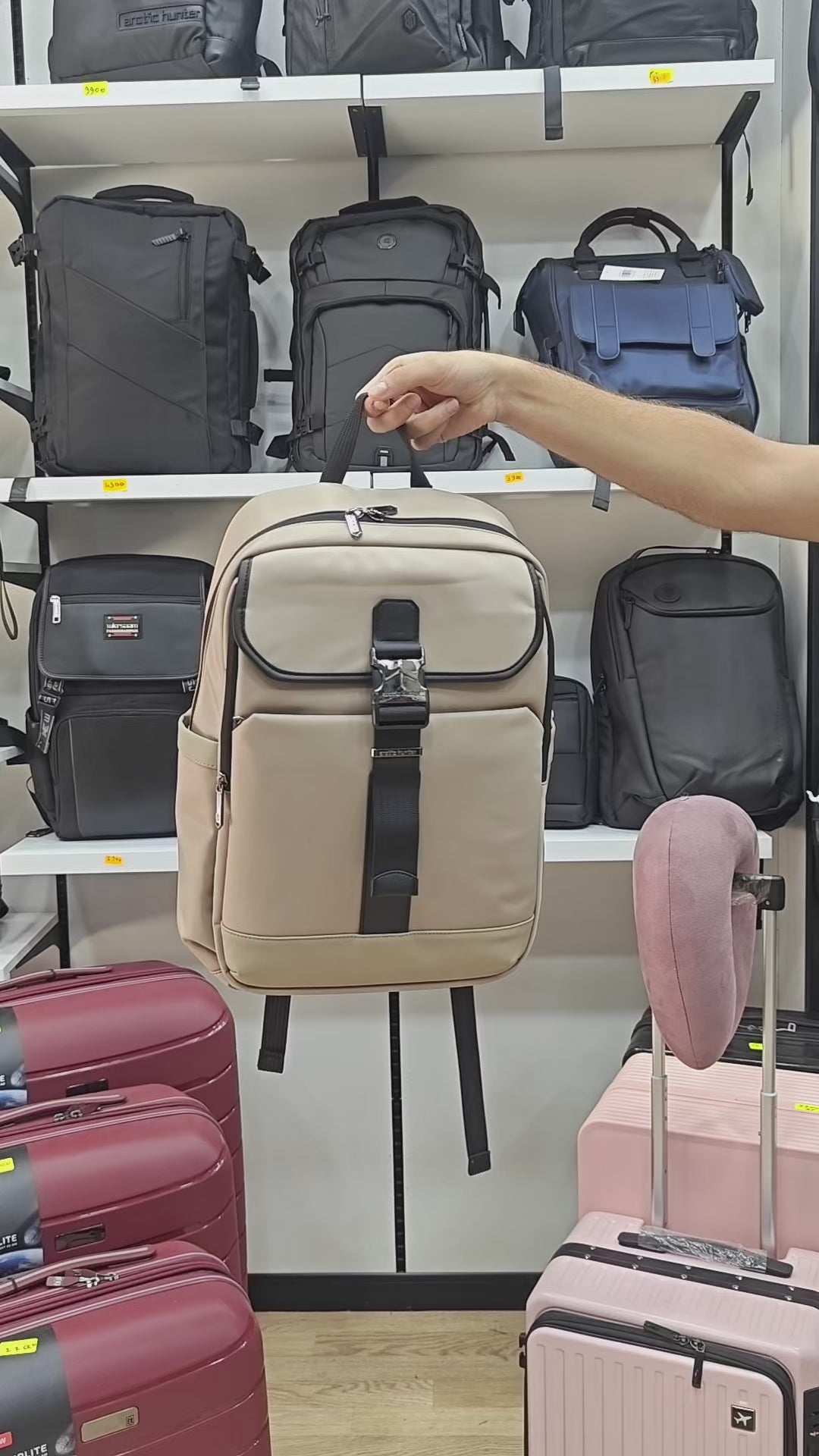 Sac à dos professionnel pour ordinateur portable 15,6 pouces Arctic Hunter B00812