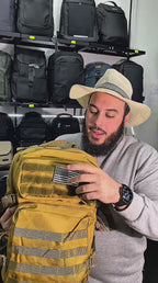 حقيبة ظهر تكتيكية للمشي لمسافات طويلة سعة 55 لترًا