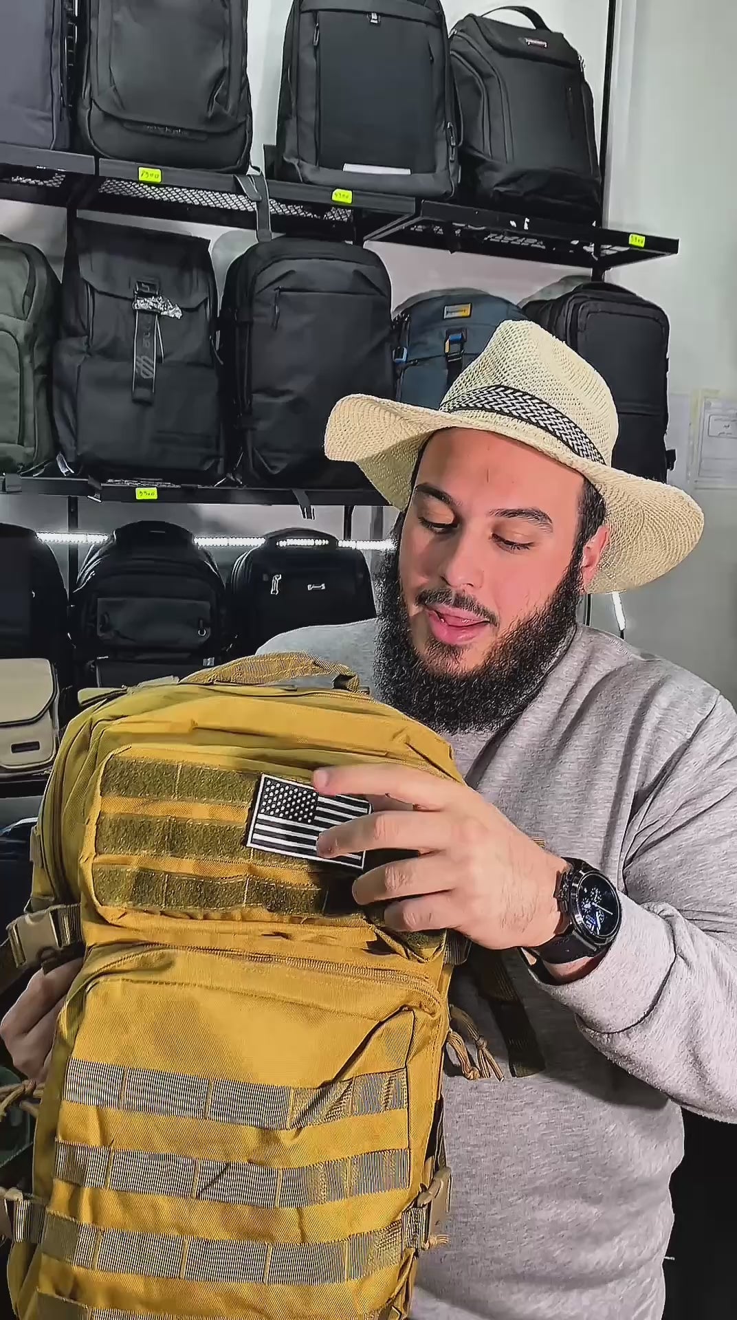 Sac à Dos Randonnée Tactique 55L