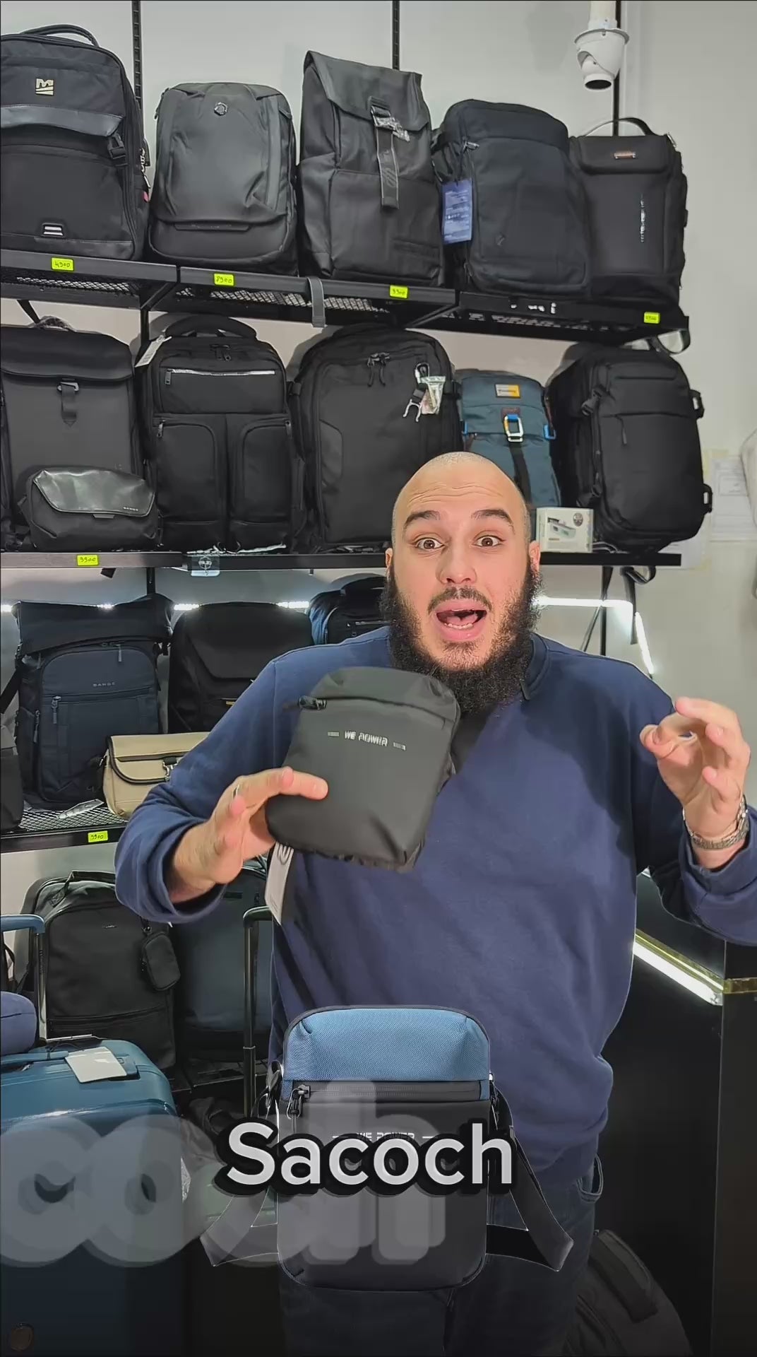 Sac à Bandoulière Sacoche Homme WE POWER UrbanFlex