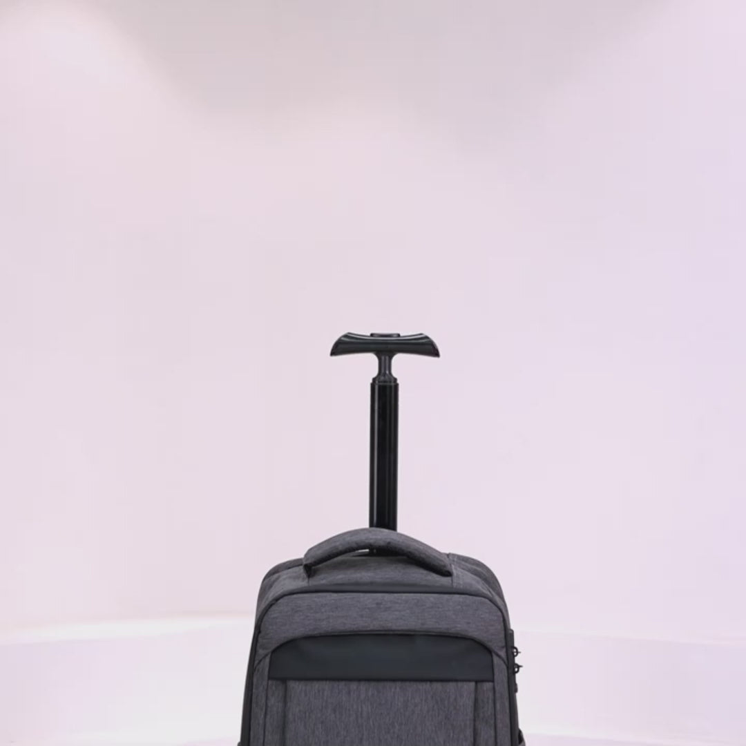 Sac a dos trolley et compression