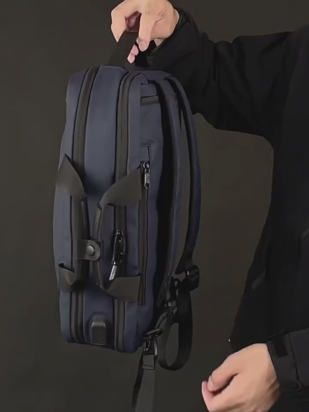 Sac à dos grande capacité avec USB Duslang