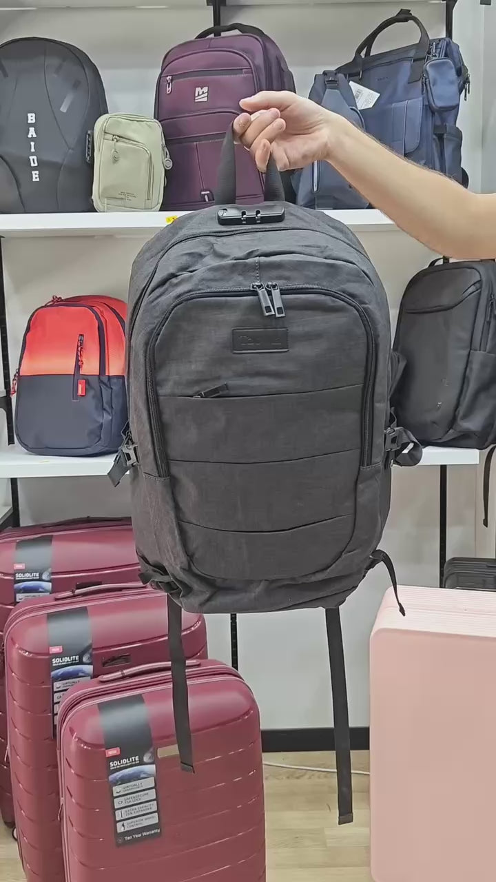 Sac à dos TZOWLA pour ordinateur de voyage antivol 17"