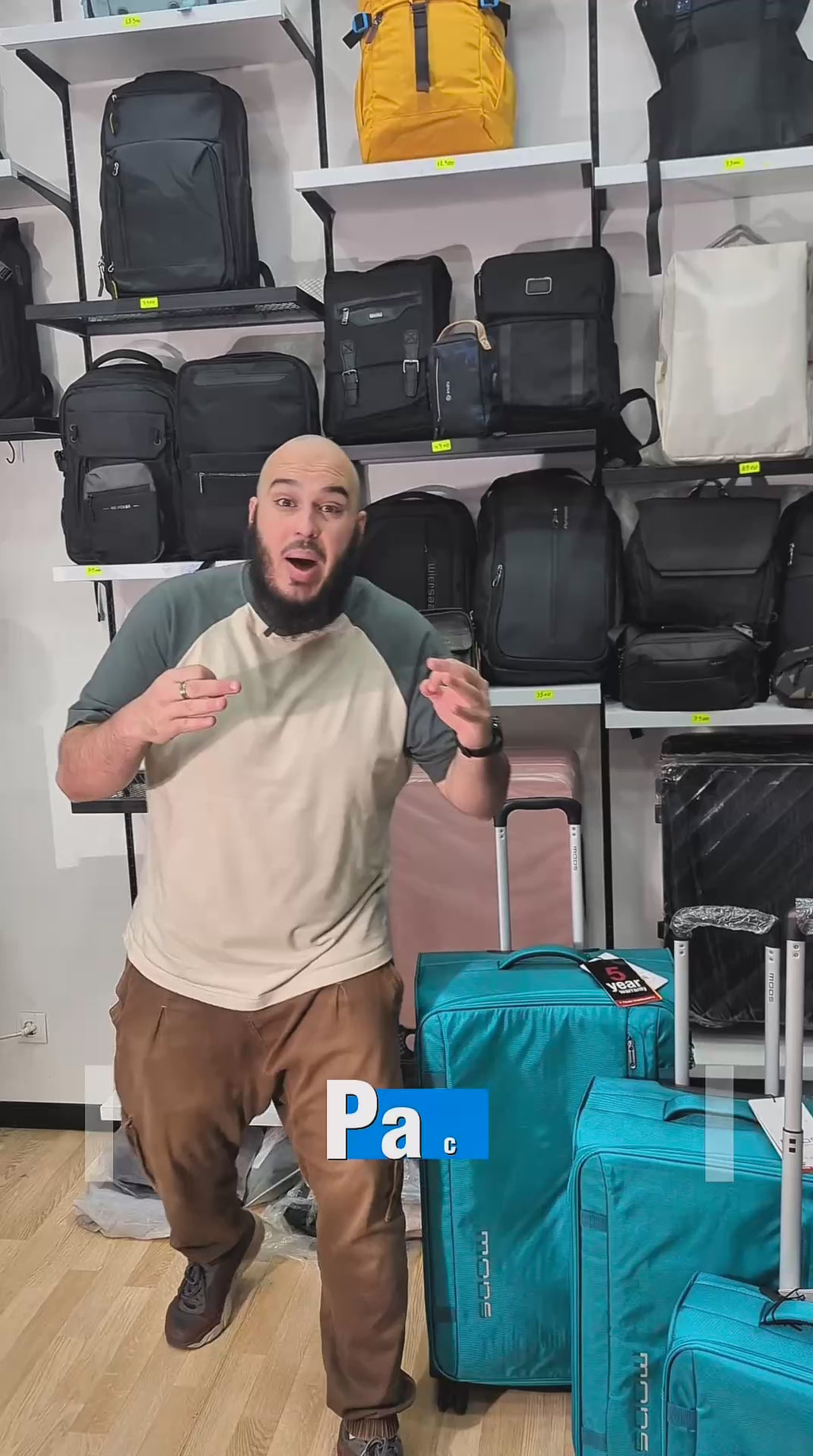 Valise Mods MS-1798 Voyage, Marriage antivol tissu