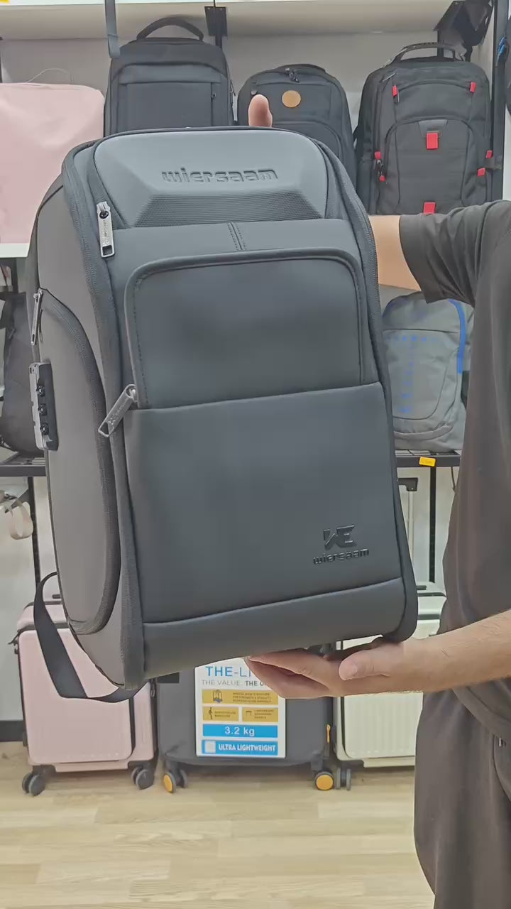 Sac à dos professionel Wiersaam avec antivol et porte lunettes