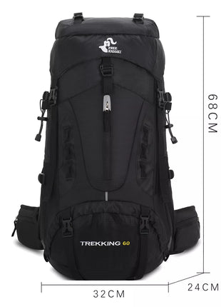 Sac à Dos de Randonnée 60 L avec Housse de Pluie